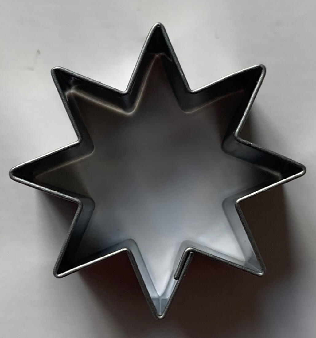 vykraj.cukroví HVĚZDA 8cípá 40mm nerez 0.00 Kg MTA MAXMIX Sklad14 393883