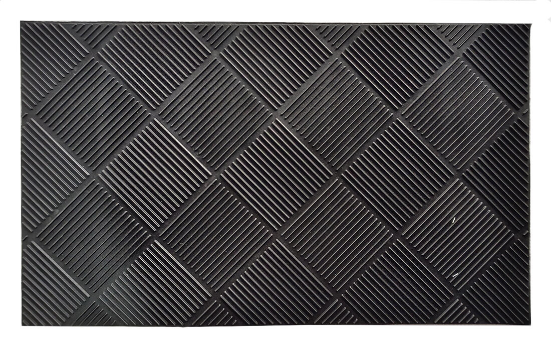 rohož guma 45x75cm KOSOČTVERCE, ČER 1.5 Kg MTA MAXMIX Sklad14 729021