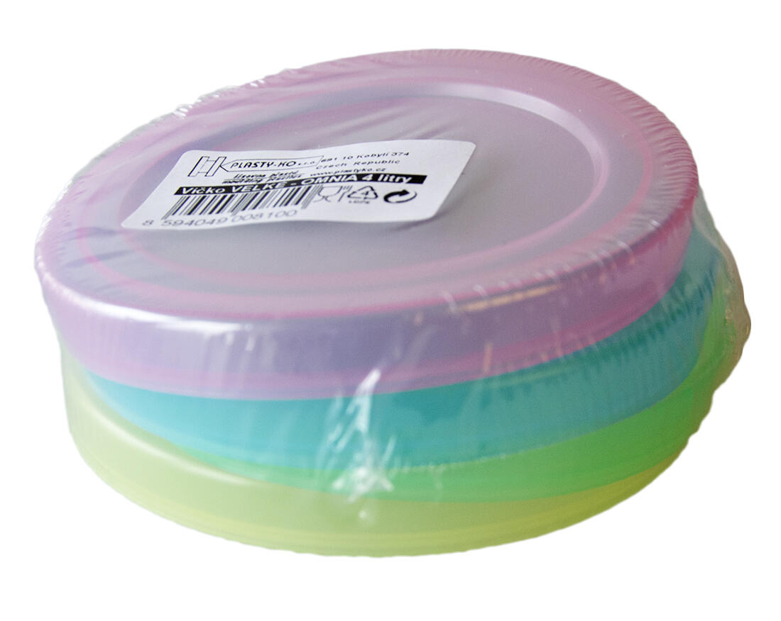 víčko OMNIA  8,5cm PH pastelové barvy (4ks) 0.04 Kg MTA MAXMIX Sklad14 236173
