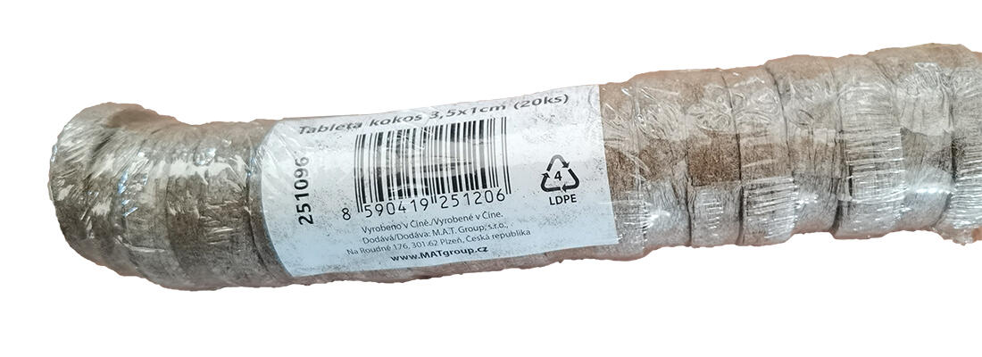 tableta kokos 3,5x1cm (20ks) 0.14 Kg MTA MAXMIX Sklad14 251096
