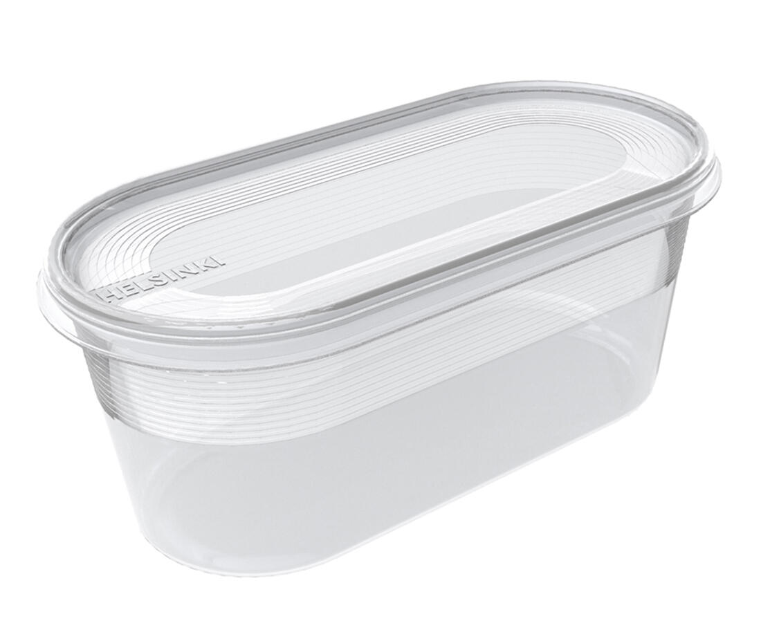 dóza HELSINKI ovál 0,8l (19x9x7,9 cm) PH