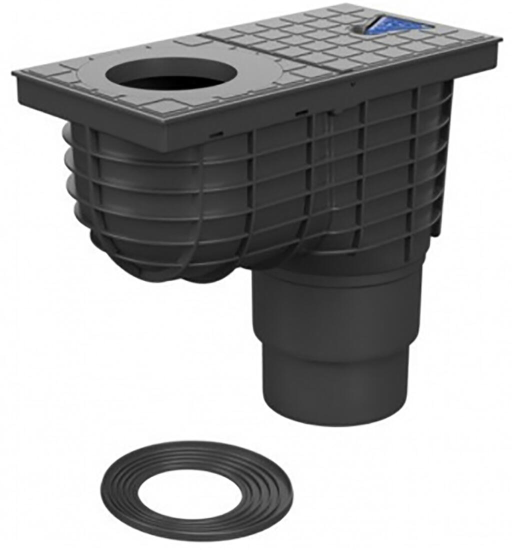 lapač střešních vod univerzální LSVU DN 125/110mm PH ČER 1 Kg MTA MAXMIX Sklad14 413212