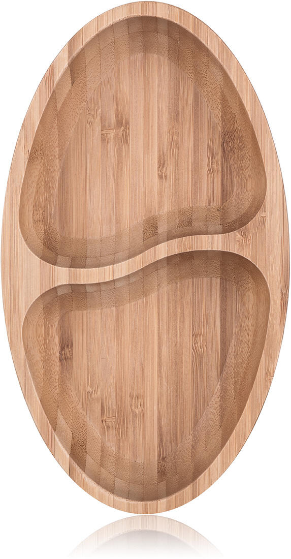 miska 24x13,5x4cm dělená bambus BRILLANTE 0.38 Kg MTA MAXMIX Sklad14 369847