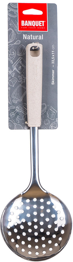 pěnovačka 33,5x11,4cm NATURAL nerez/PP 0.13 Kg MTA MAXMIX Sklad14 369855