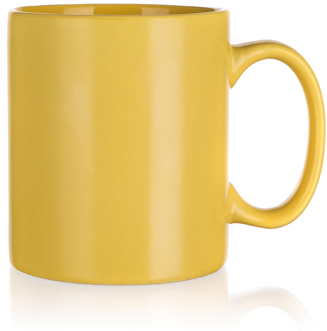 hrnek 350ml MAT ŽL keramický 0.32 Kg MTA MAXMIX Sklad14 369943