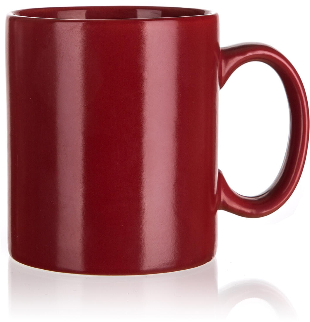 hrnek 350ml MAT BORDO keramický 0.32 Kg MTA MAXMIX Sklad14 369947