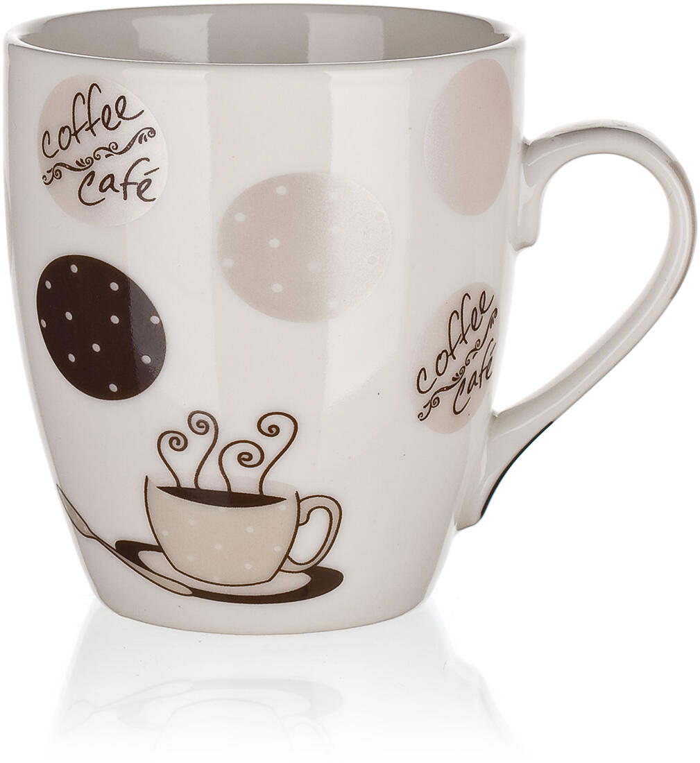 hrnek 240ml CAPPUCCINO BÍ keramický 0.2 Kg MTA MAXMIX Sklad14 369954