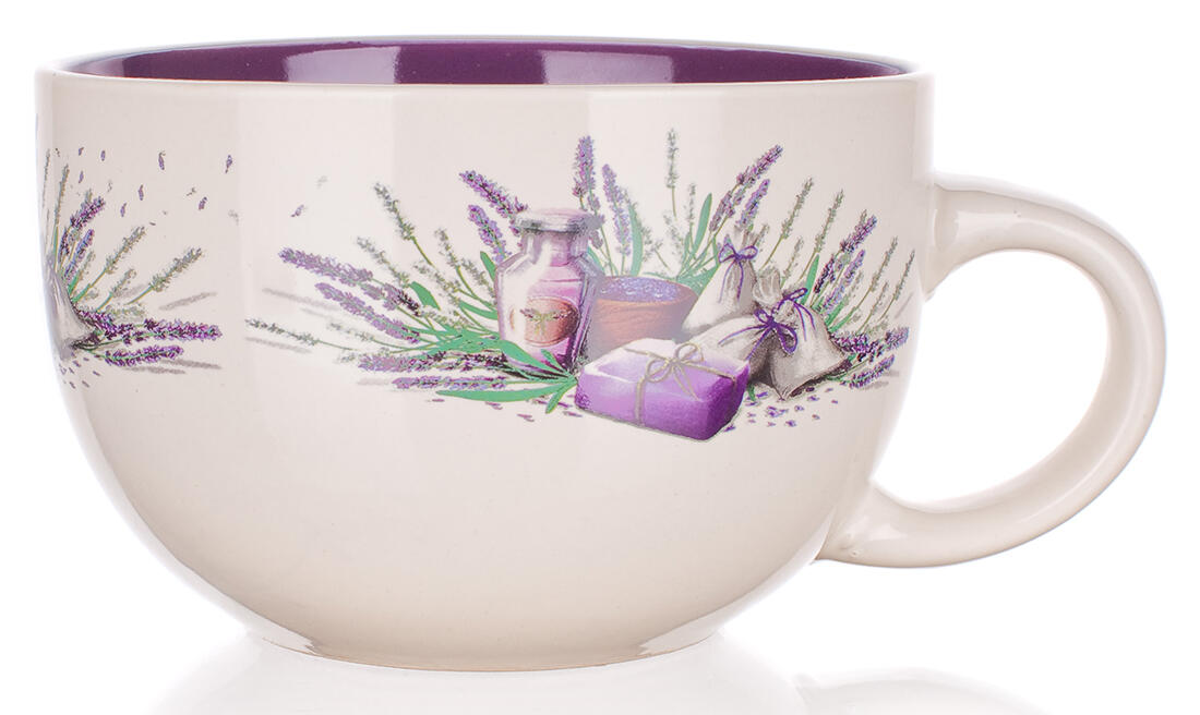 hrnek JUMBO 660ml LAVENDER keramický 0.48 Kg MTA MAXMIX Sklad14 369976