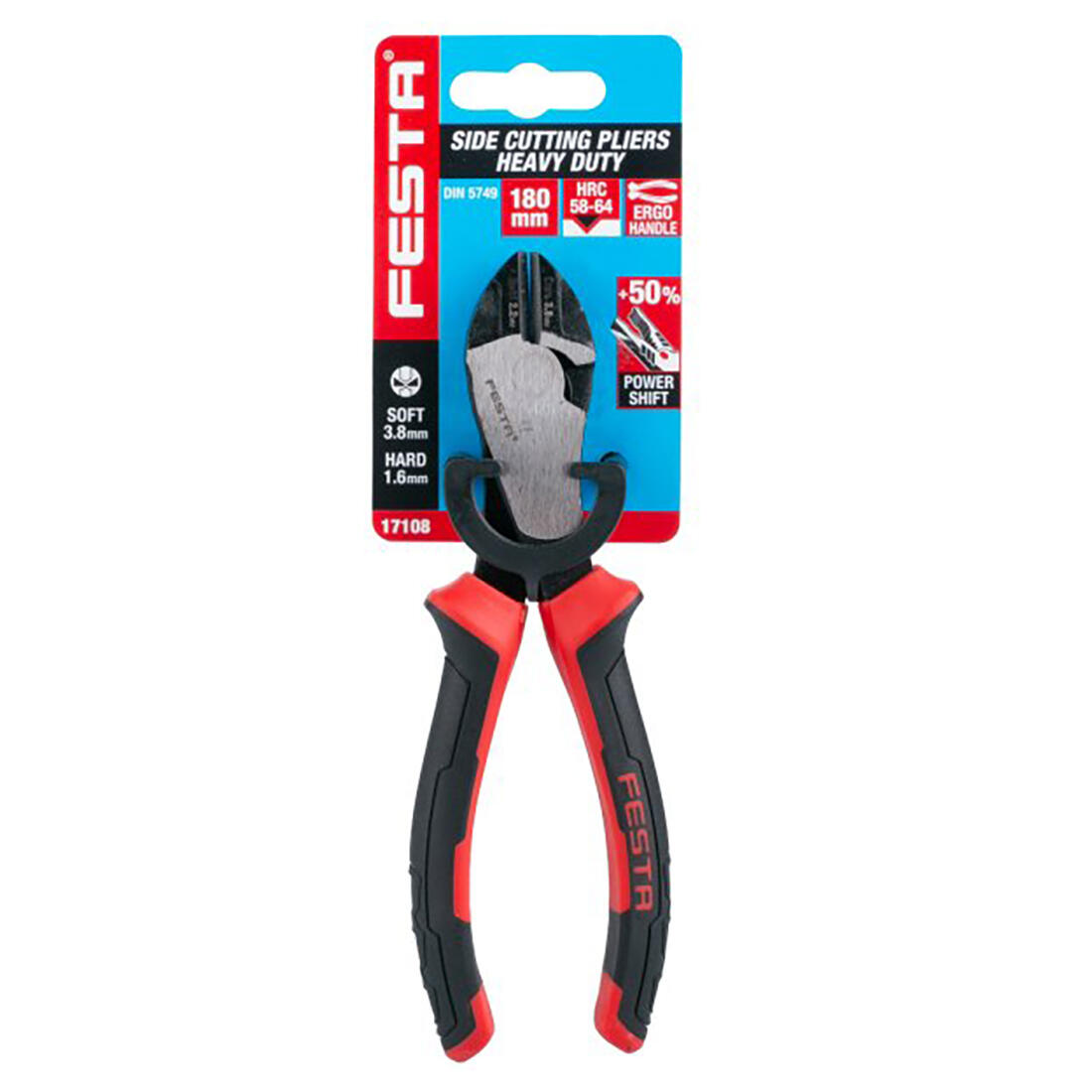 kleště štípací boční 180mm HEAVY DUTY  FESTA 0.25 Kg MTA MAXMIX Sklad14 463856
