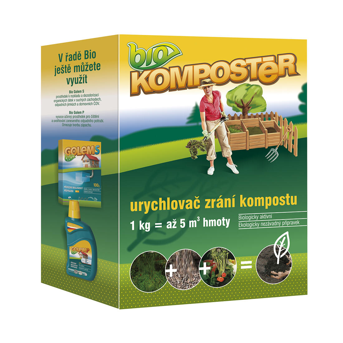 přípravek BIO KOMPOSTÉR 1kg 1 Kg MTA MAXMIX Sklad14 290063