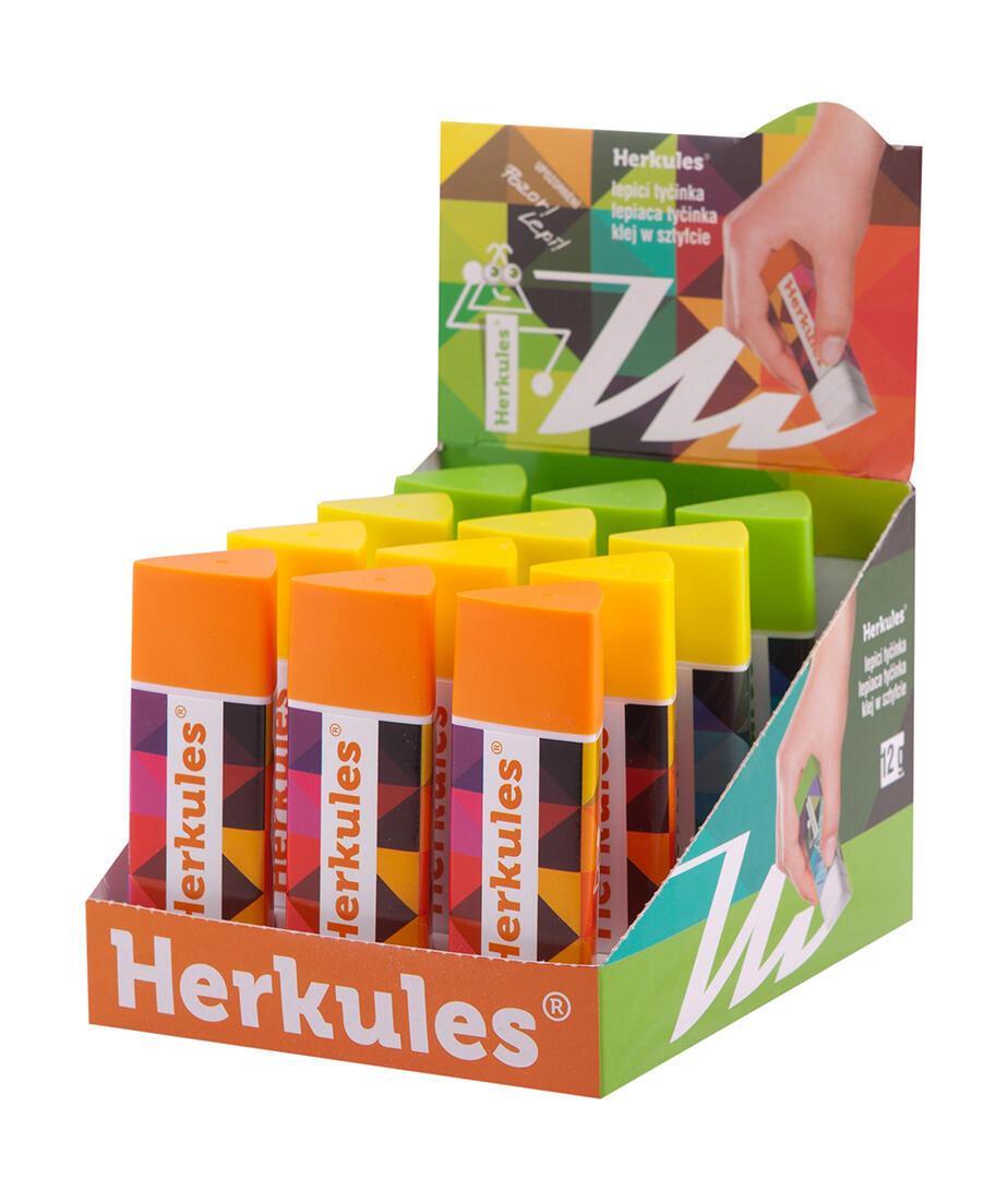 lepidlo tyčinka HERKULES trojúhelník 12g 0.01 Kg MTA MAXMIX Sklad14 290065