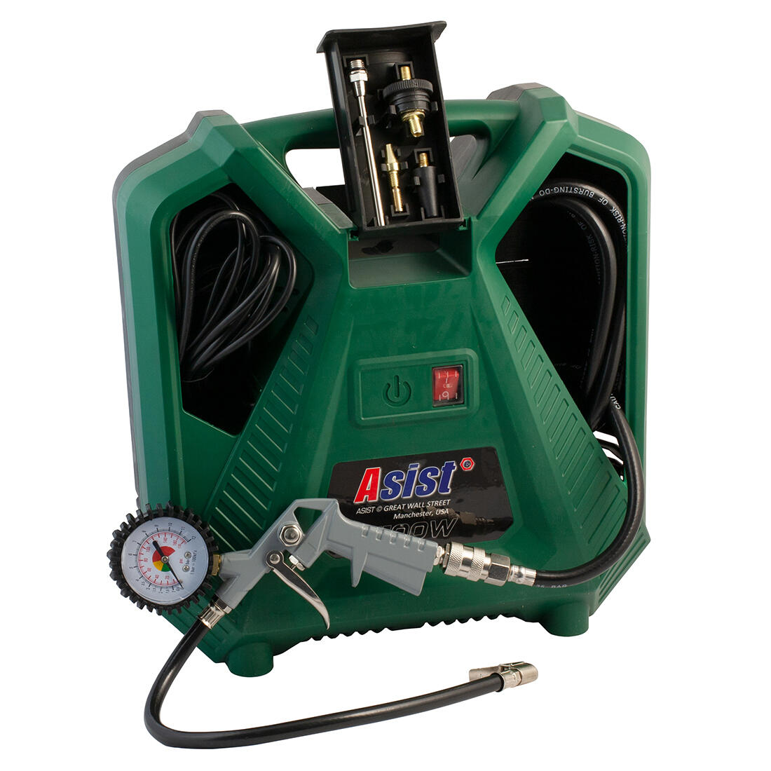 kompresor el. 1100W, 8bar, kufr ASIST 5.71 Kg MTA MAXMIX Sklad14 723721