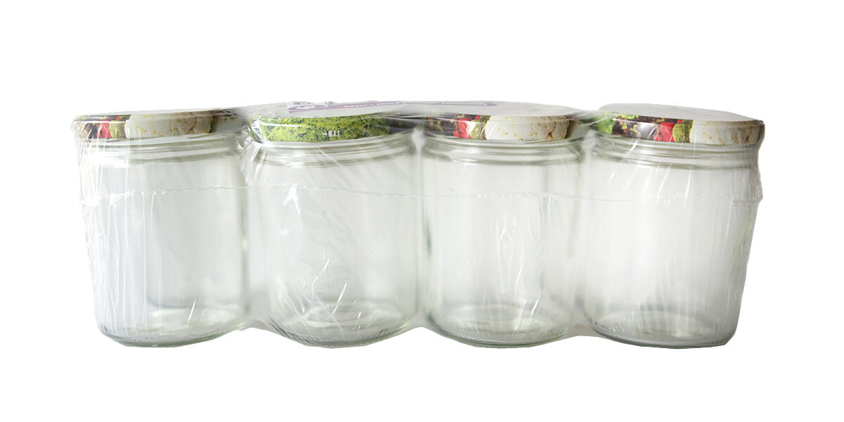 sklenice zavařovací  440ml TWIST 82 + víčka mix (8ks) 2.02 Kg MTA MAXMIX Sklad14 743036