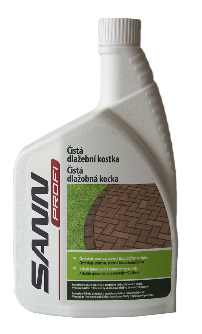 čistič SANN PROFI Čistá zámková dlažba 1l 1 Kg MAXMIX Sklad14 424195 210