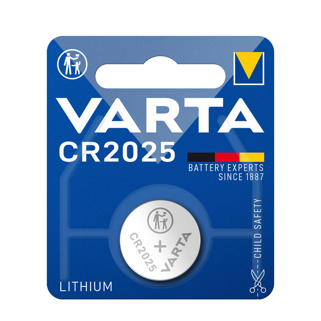 baterie knoflíková CR2025 lithiová VARTA 0.00 Kg MAXMIX Sklad14 129172 109