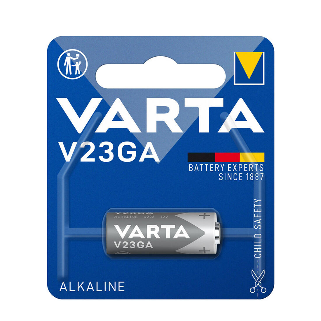 baterie V23GA (MN21) alkalická VARTA 0.08 Kg MTA MAXMIX Sklad14 129188