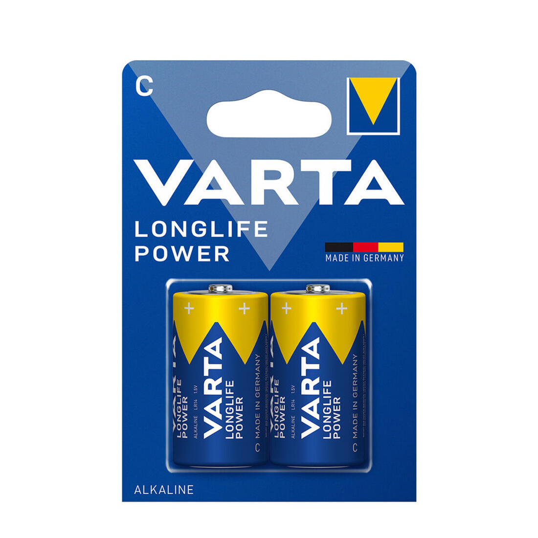 baterie C, LR14 alkalická Longlife Power (2ks) VARTA 0.07 Kg MTA MAXMIX Sklad14 129196