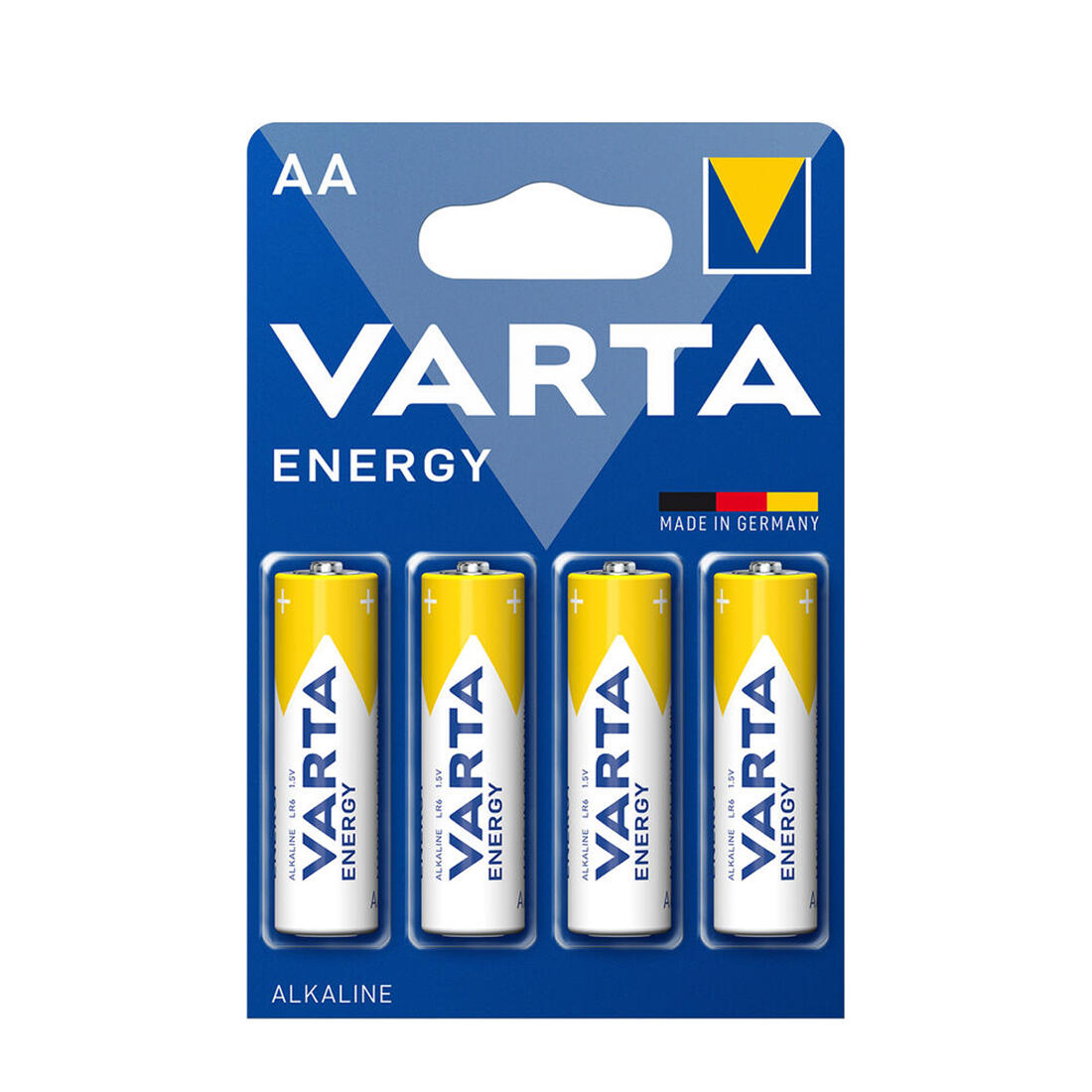 baterie tužková AA LR6 Energy (4ks) VARTA 0.02 Kg MTA MAXMIX Sklad14 129198