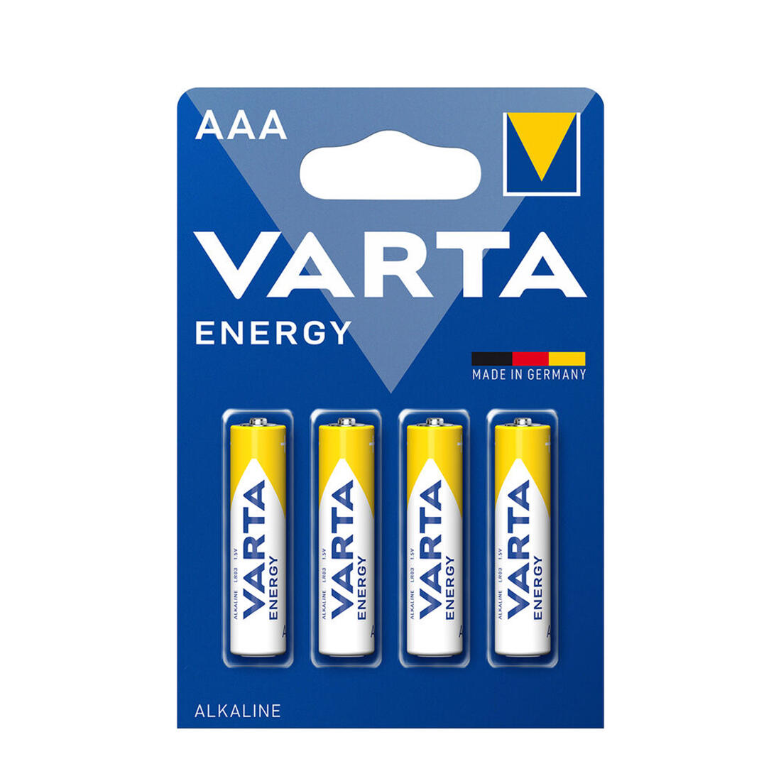 baterie mikrotužková AAA LR03 Energy (4ks) VARTA 0.01 Kg MTA MAXMIX Sklad14 129199