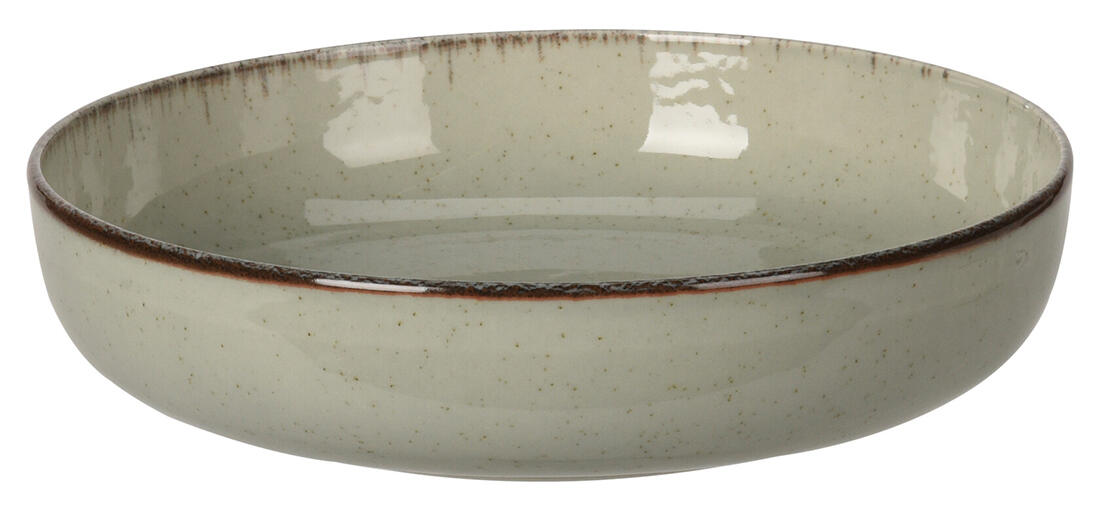 talíř hluboký 20cm porcelánový ZE sv., HN lem 0.49 Kg MAXMIX Sklad14 386795