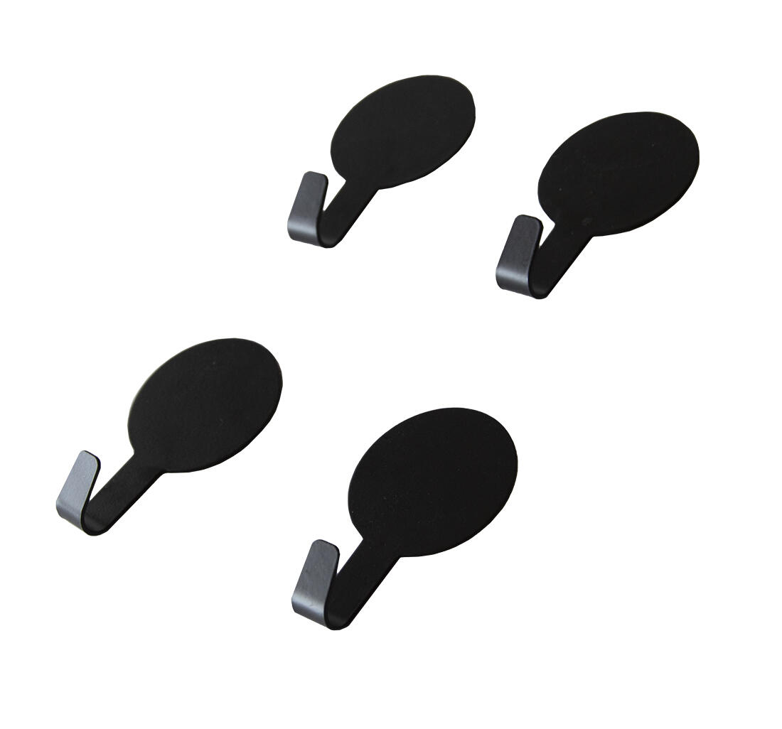 háček samolepicí ovál ČER (4ks) 0.15 Kg MTA MAXMIX Sklad14 332731