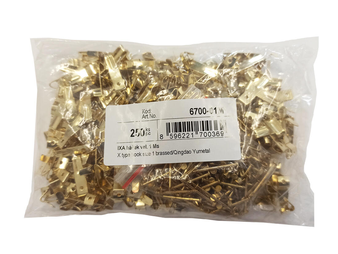 háček IXA velikost 1 Ms (250ks) 0.34 Kg MTA MAXMIX Sklad14 458581