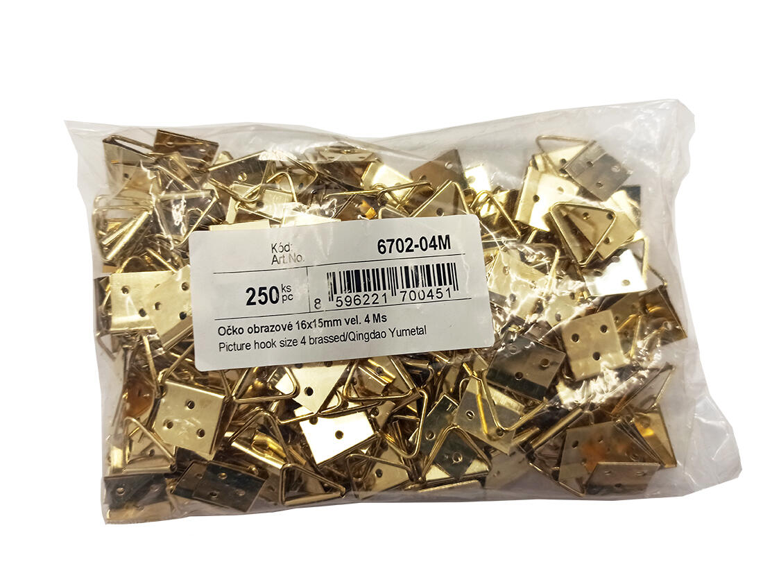 očko obraz 16x15mm veli.4 Ms (250ks) 0.38 Kg MTA MAXMIX Sklad14 458590