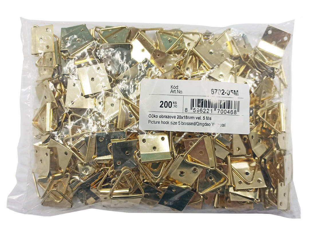 očko obraz 20x18mm veli.5 Ms (200ks) 0.54 Kg MTA MAXMIX Sklad14 458591