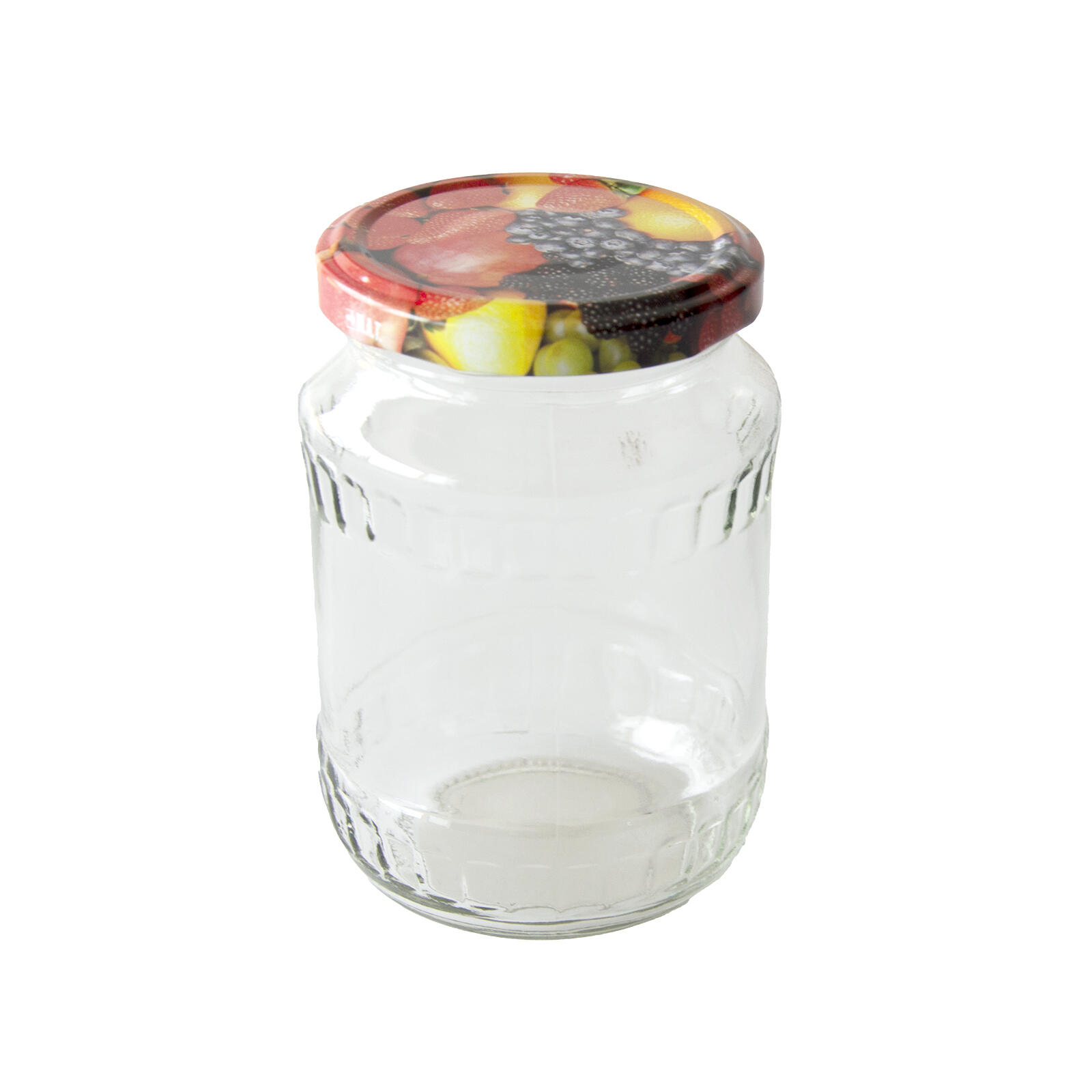 sklenice zavařovací  370ml TWIST 66 + víčka OVOCE (8ks) 1.44Kg MAT MAXMIX Sklad14 743026