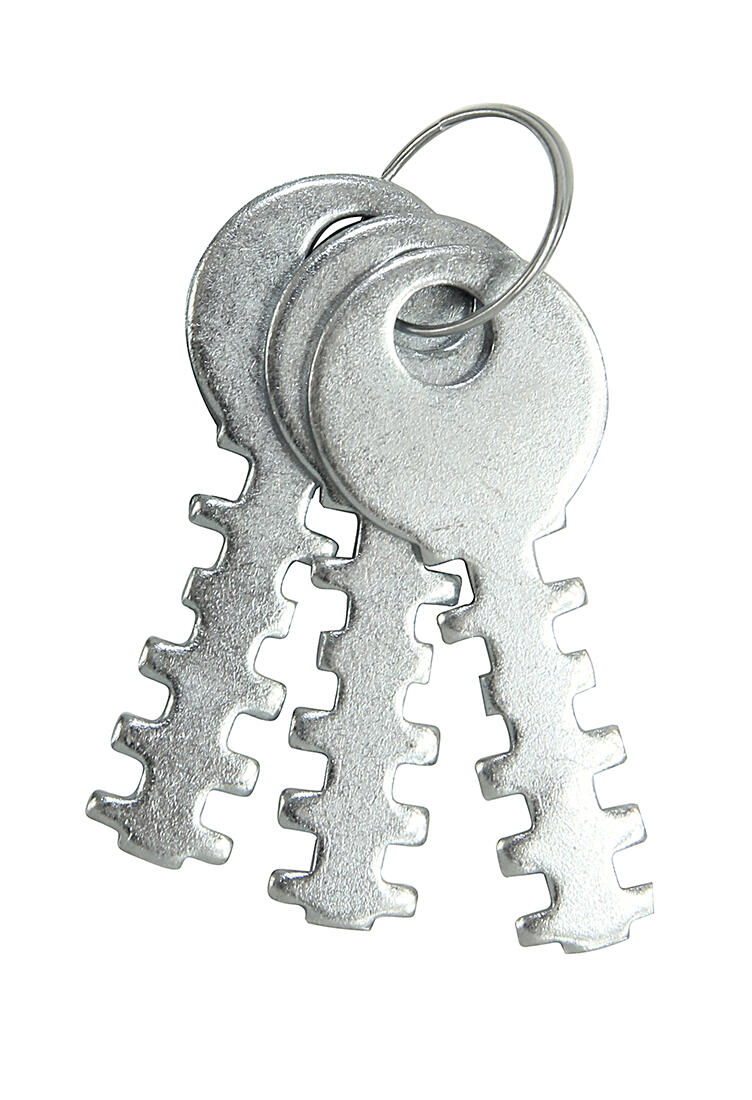 zámek visací 12.50 3 kl., vyjímatelný třmen 0.24 Kg MTA MAXMIX Sklad14 495148