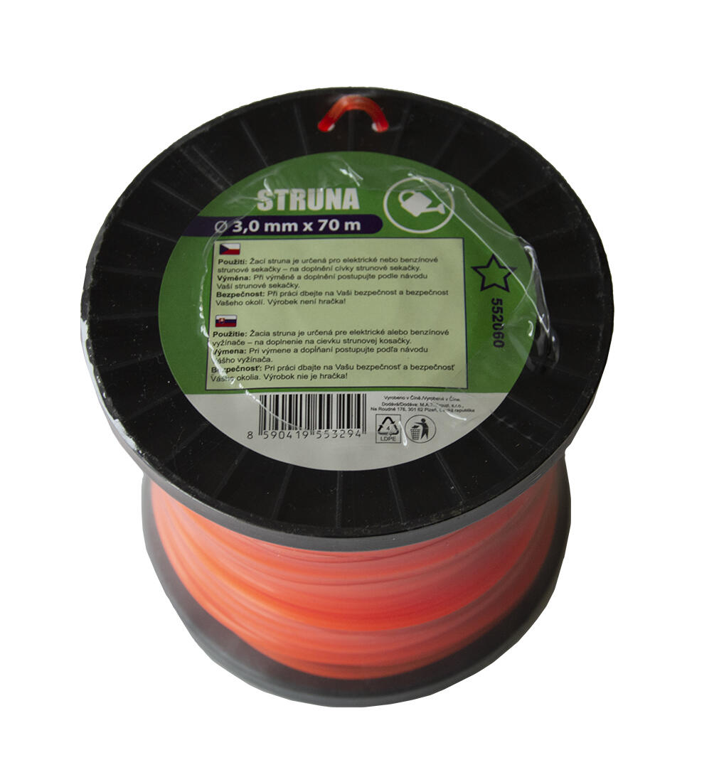 struna 3,0/70m hvězda 0.45 Kg MTA MAXMIX Sklad14 552060