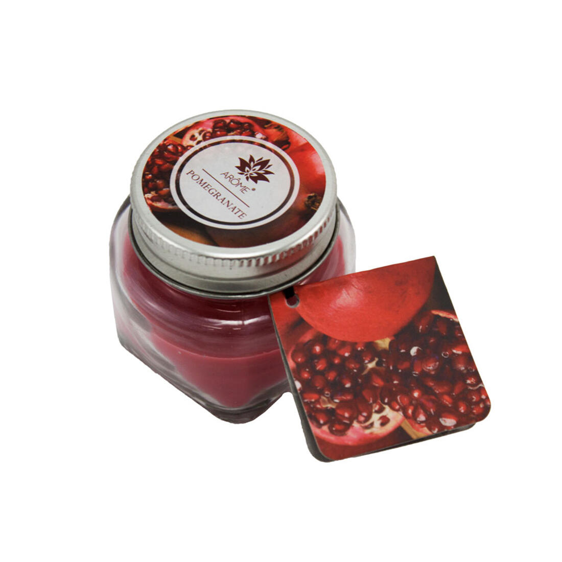 svíčka vonná sklo OVOCE 28g (hoří 10hod) mix 6 vůní 0.14 Kg MTA MAXMIX Sklad14 399608