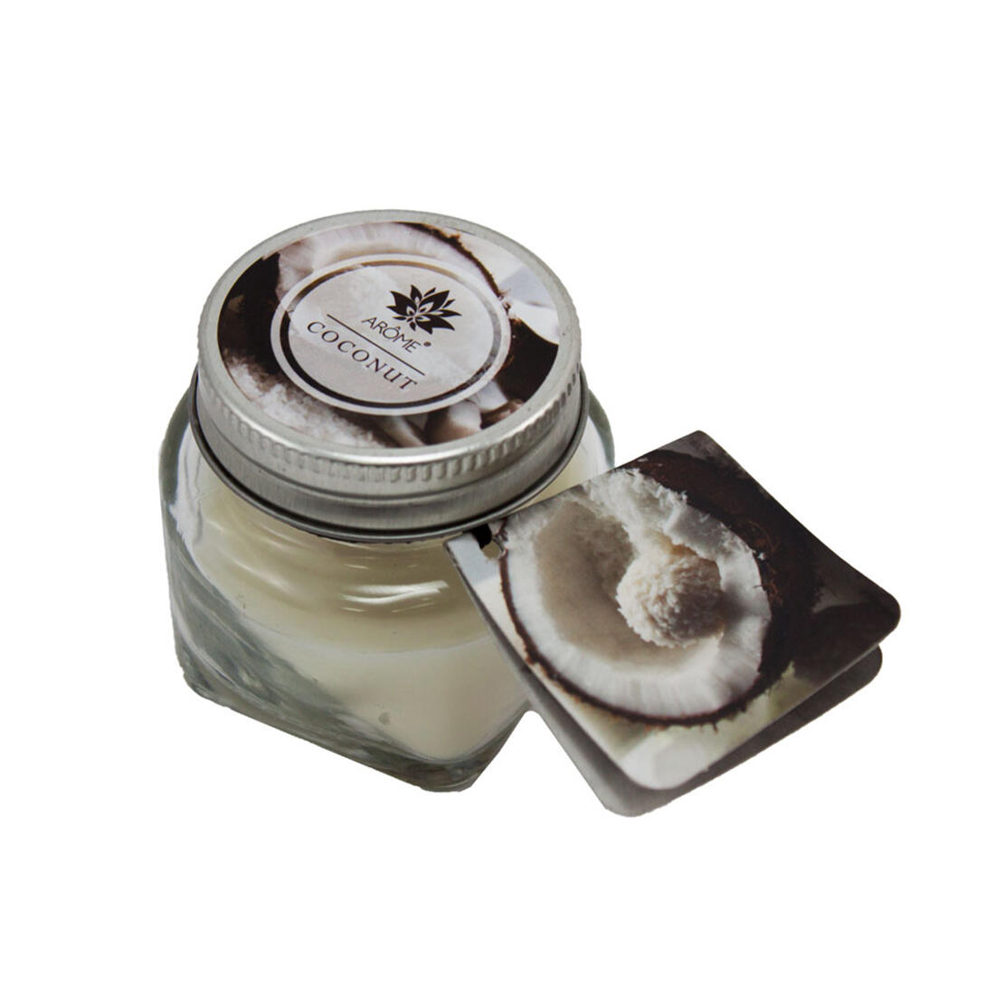 svíčka vonná sklo OVOCE 28g (hoří 10hod) mix 6 vůní 0.14 Kg MTA MAXMIX Sklad14 399608