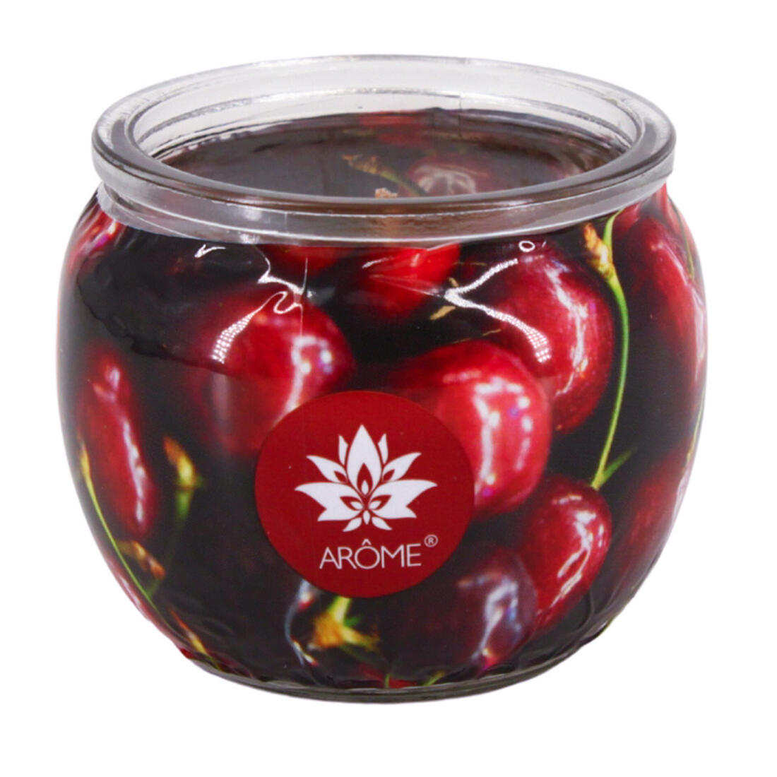 svíčka vonná sklo ČOKOLÁDA &TŘEŠEŇ 90g (hoří 22hod) 0.09 Kg MTA MAXMIX Sklad14 399585