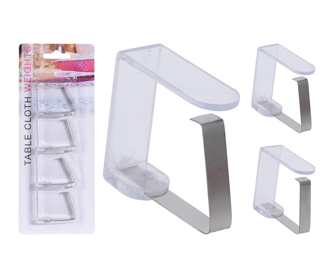 spona na ubrus 45x45mm PH/nerez (4ks) 0.02 Kg MTA MAXMIX Sklad14 386832