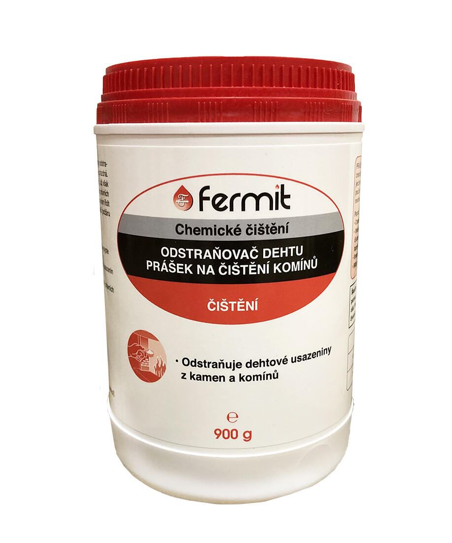 čistič komínu chemický, prášek 900g FERMIT 0.97 Kg MTA MAXMIX Sklad14 521697