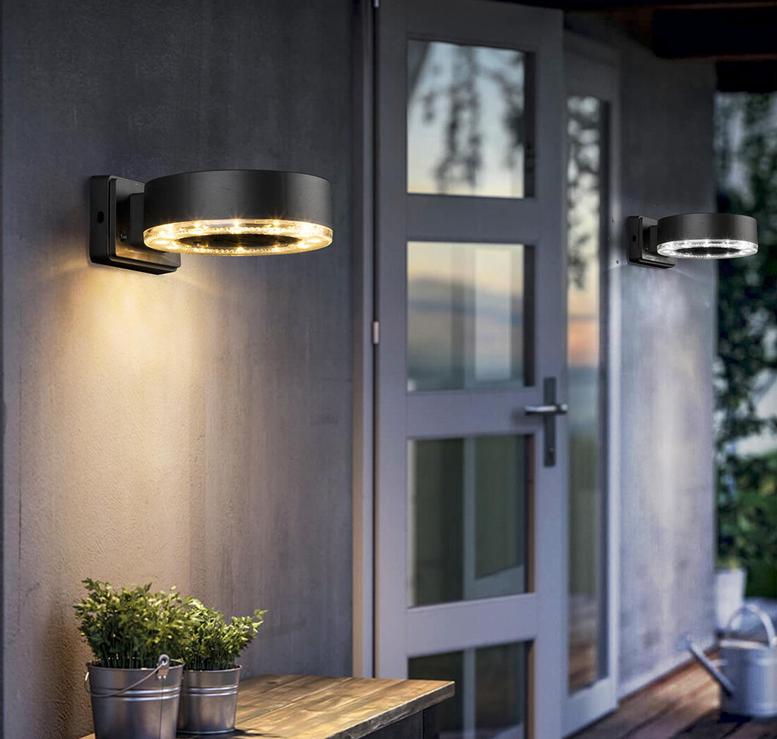 osvětlení solární na zeď 14x11,3x5,3cm 24LED, PH ČER 0.14 Kg MTA MAXMIX Sklad14 797469