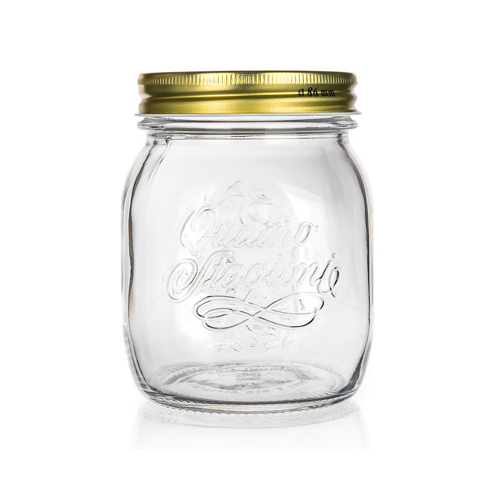 dóza QUATTRO STAGIONI 0,7l skl.+ kov.víčko