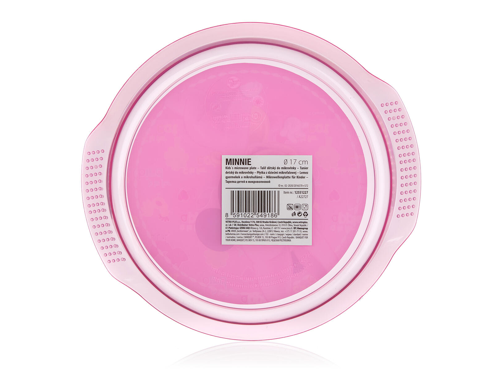 talíř dětský 17cm MINNIE PH 0.04 Kg MTA MAXMIX Sklad14 370029 8591022549186