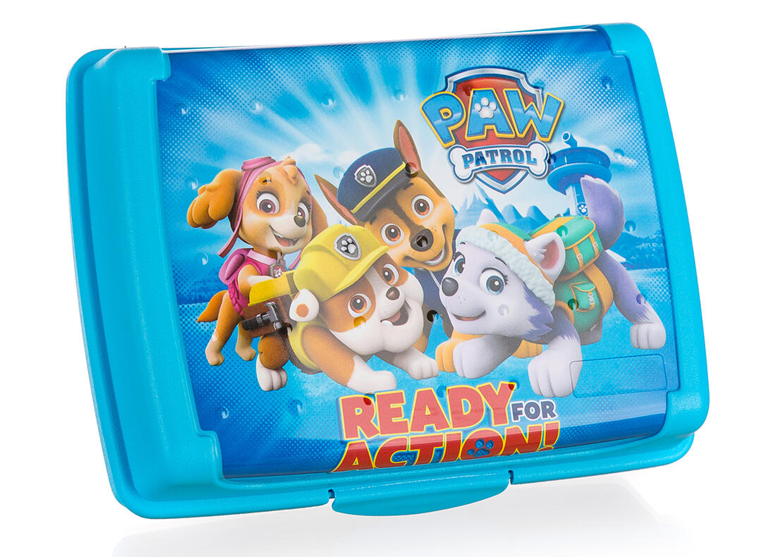 box svačinový 17x13x6,5cm PATROLA s klick uz. PH 0.09 Kg MTA MAXMIX Sklad14 370037