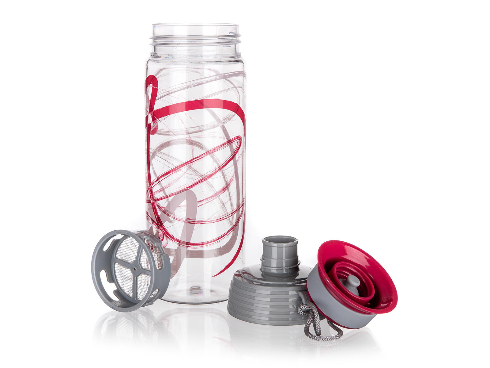 láhev na pití 550ml QUEST tritan BORDO 0.11 Kg MTA MAXMIX Sklad14 370039