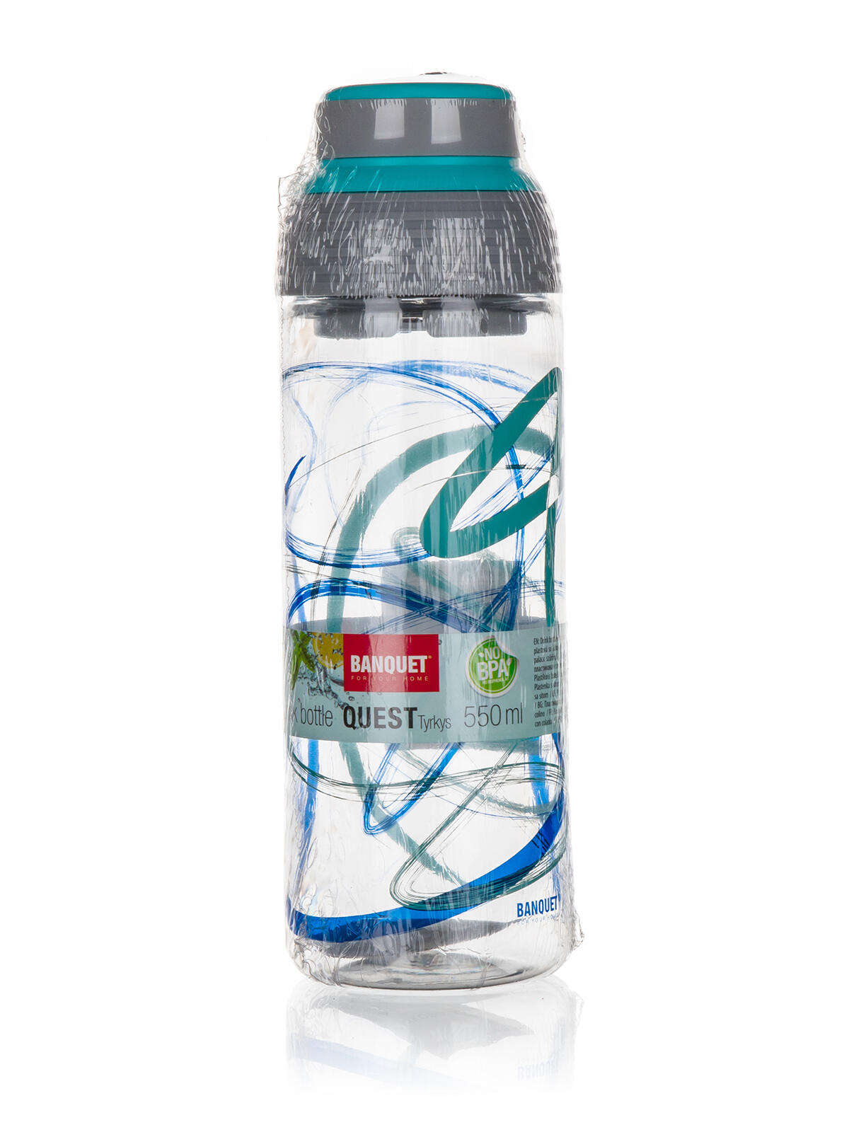 láhev na pití 550ml QUEST tritan TYRK 0.11 Kg MTA MAXMIX Sklad14 370040