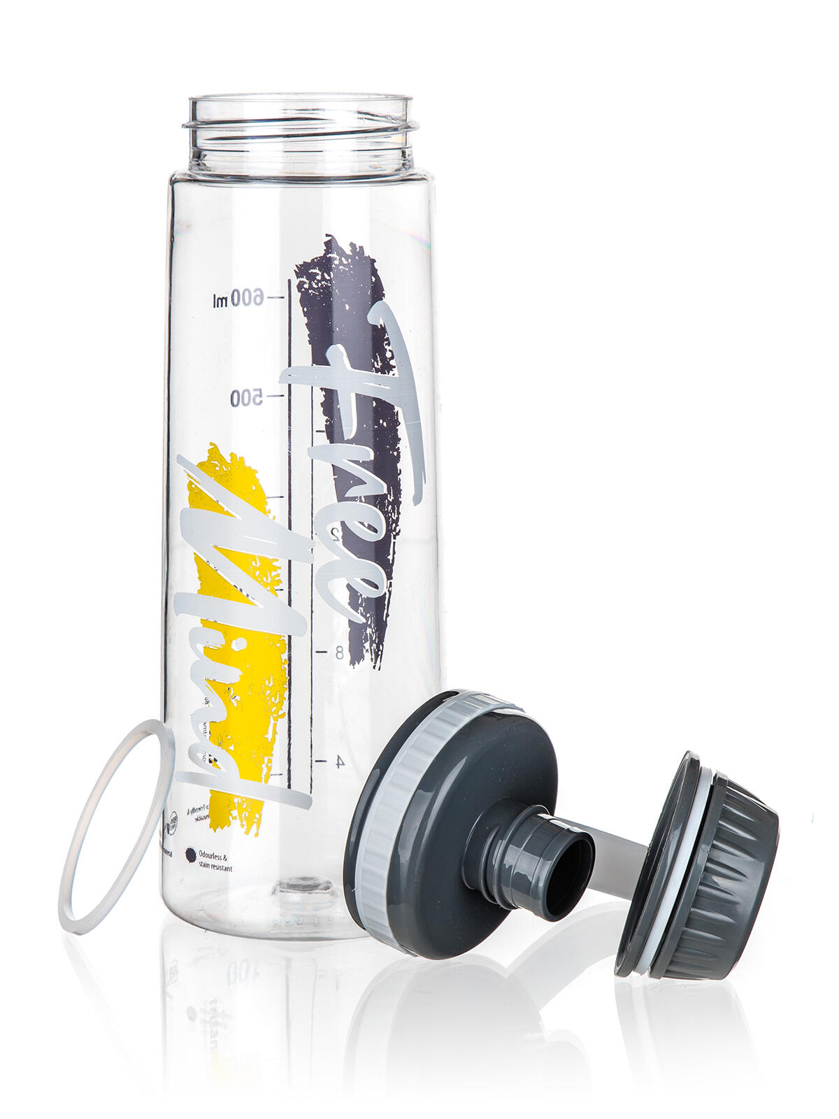 láhev na pití 750ml FREE MIND tritan TRA/ŠE 0.14 Kg MTA MAXMIX Sklad14 370044