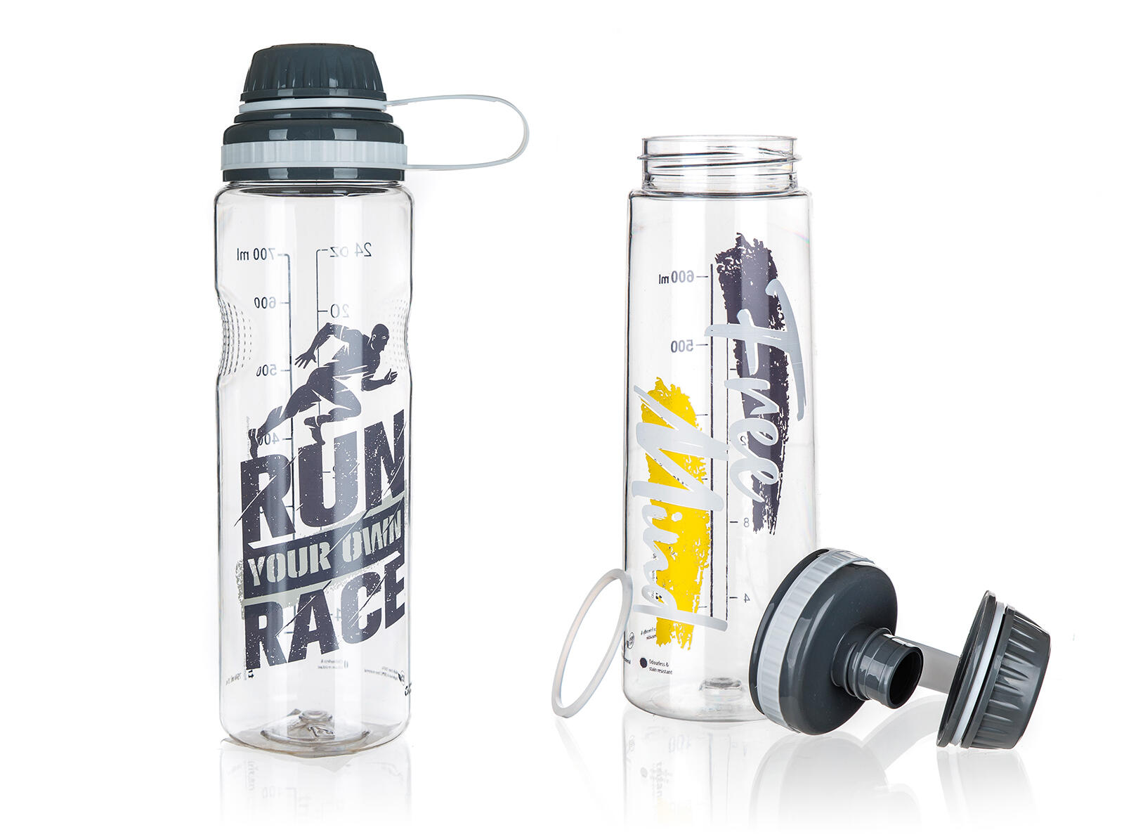 láhev na pití 750ml FREE MIND tritan TRA/ŠE 0.14 Kg MTA MAXMIX Sklad14 370044