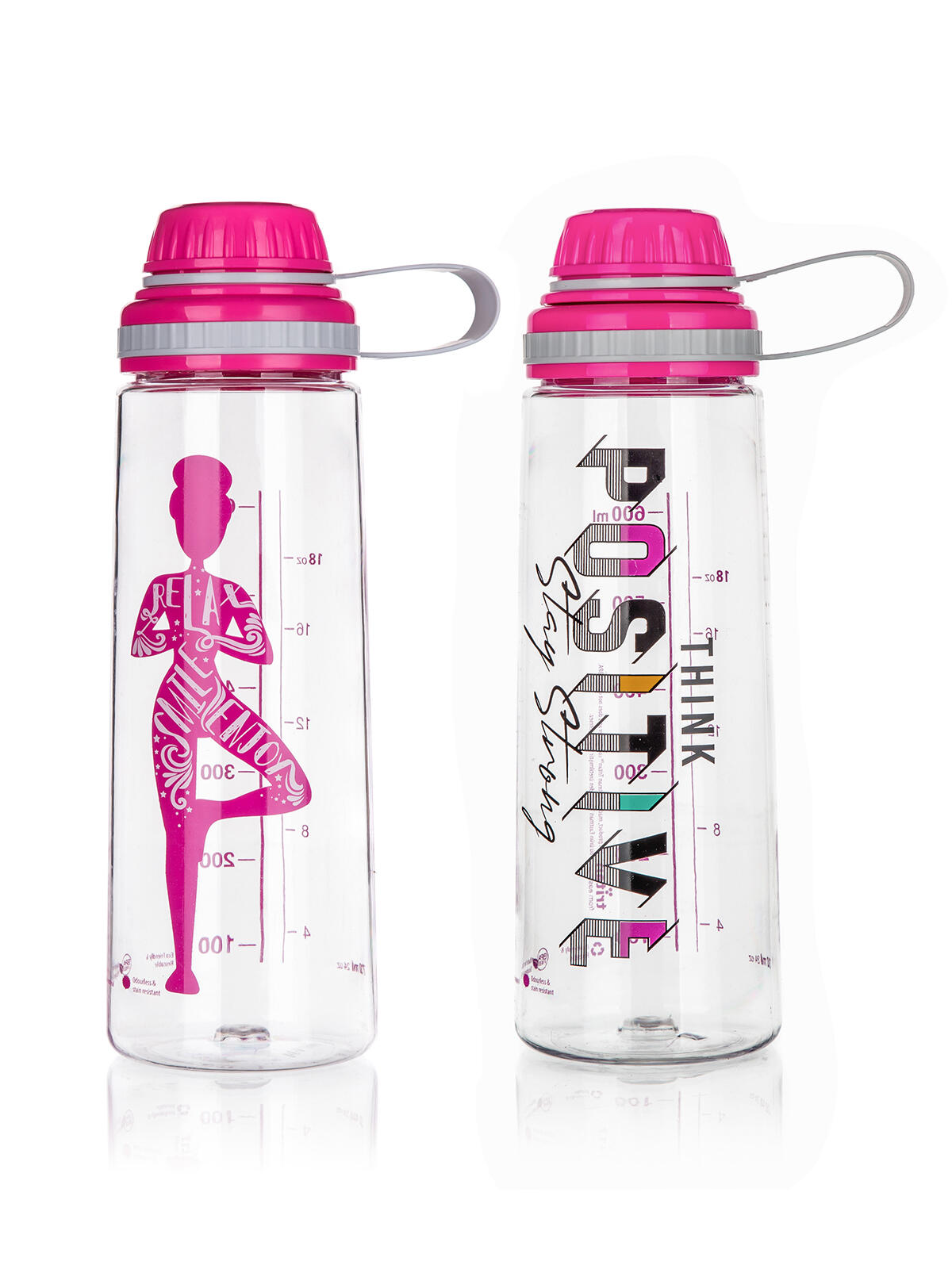 láhev na pití 750ml YOGA New tritan RŮŽ 0.12 Kg MTA MAXMIX Sklad14 370045