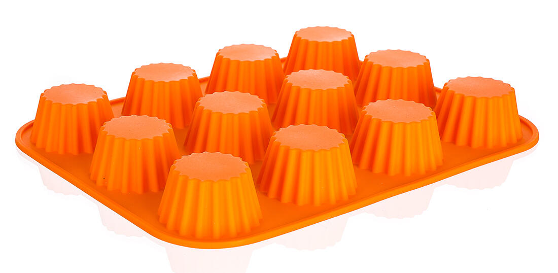 forma na košíčky 12ks 32x24cm silikon OR