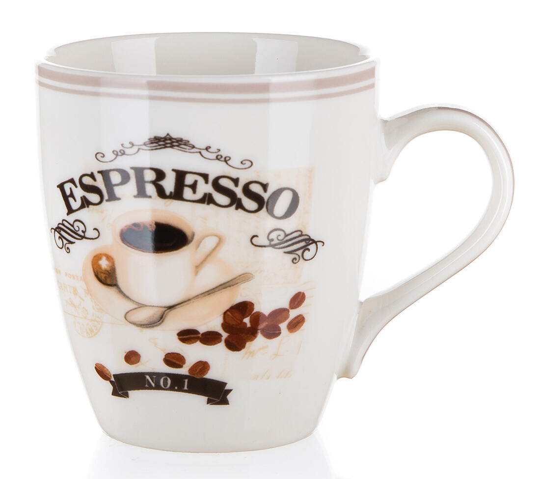 hrnek 240ml ESPRESSO dekor 2, keramický 0.2 Kg MTA MAXMIX Sklad14 370069
