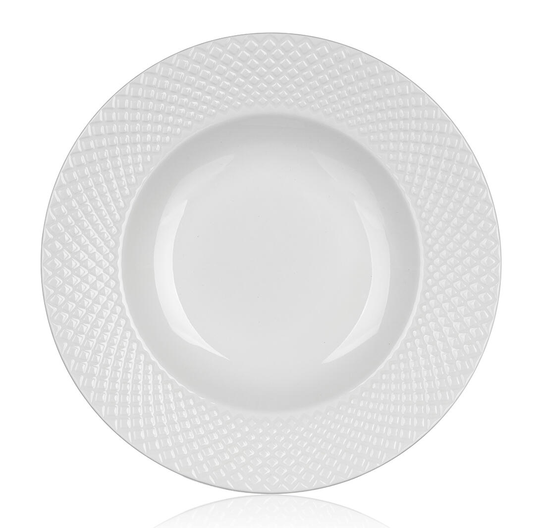 talíř hluboký 22,2cm DIAMOND keramický 0.4 Kg MTA MAXMIX Sklad14 370076