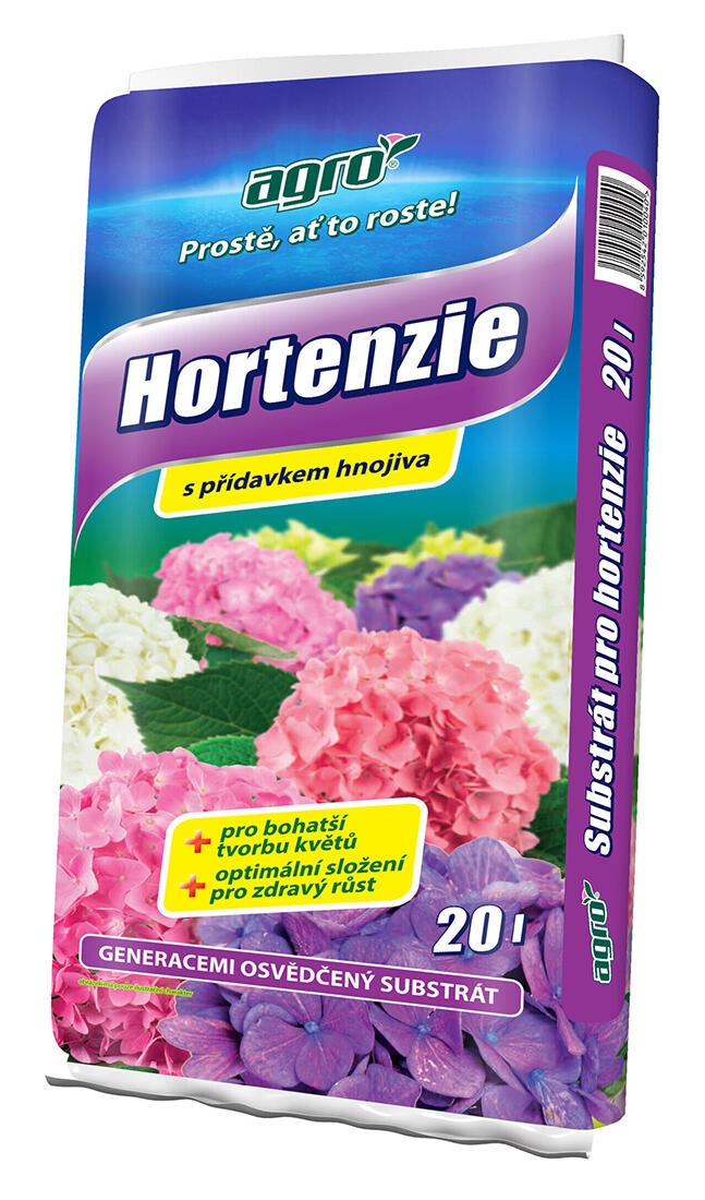 substrát pro hortenzie 20l AGRO 6.1 Kg MAXMIX Sklad14 912659 34