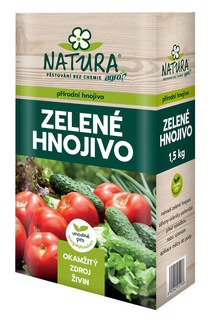 hnojivo NATURA Zelené hnojivo 1,5kg 1.5 Kg MAXMIX Sklad14 912671 22